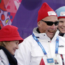 17. - 22. februar: Kongeparet følger norske utøvere under Olympiske leker i Sotsji (Foto: Heiko Junge / NTB scanpix)
